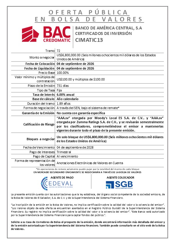AVISO COLOCACION CIMATIC13 T72 