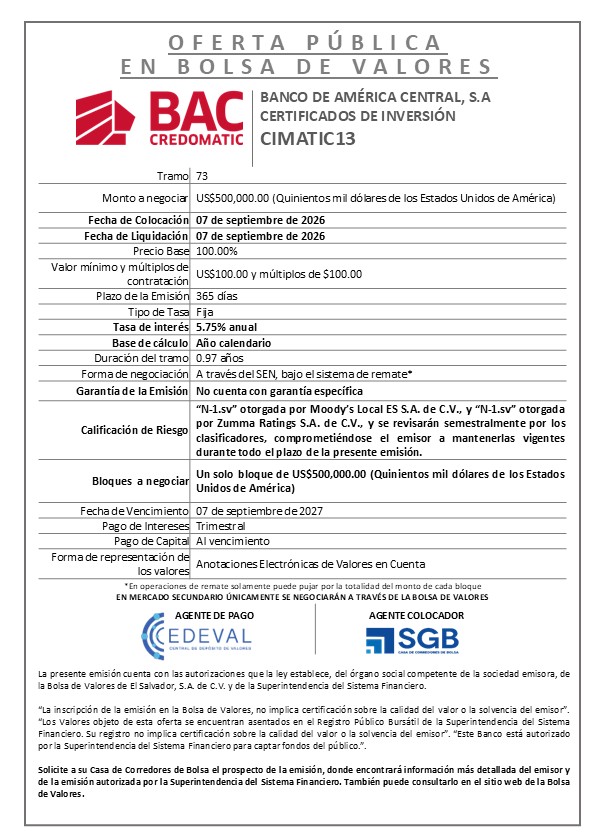 AVISO COLOCACION CIMATIC13 T73