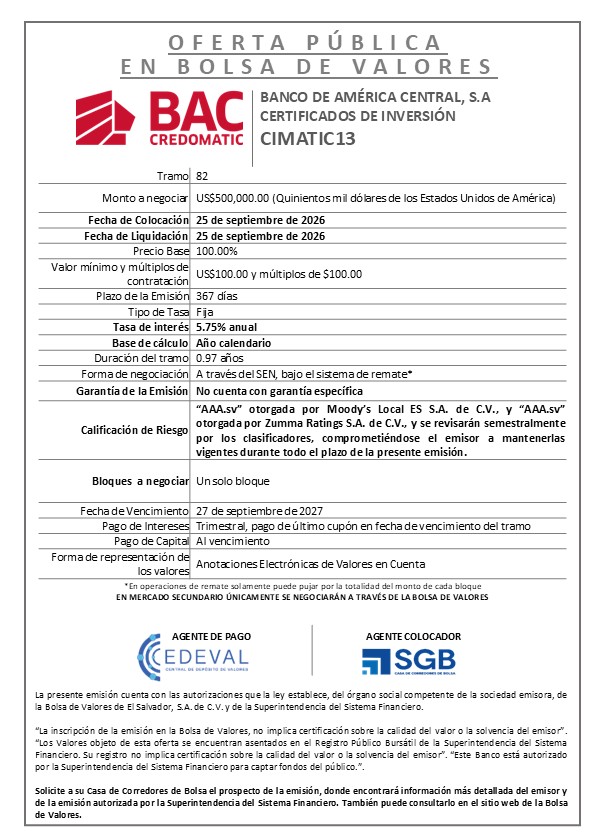 AVISO COLOCACION CIMATIC13 T 82