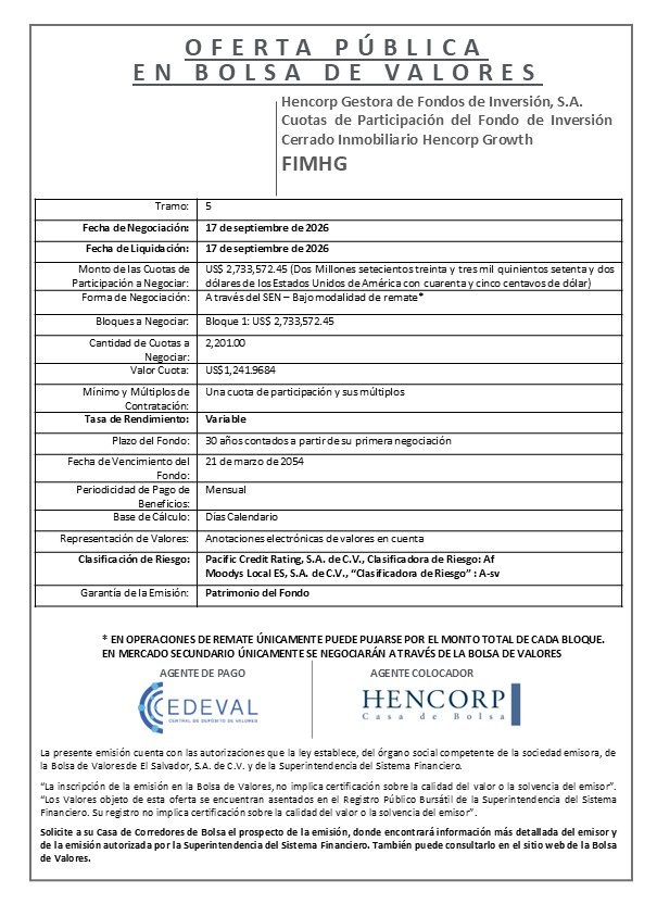 AVISO COLOCACION FIMHG T 5