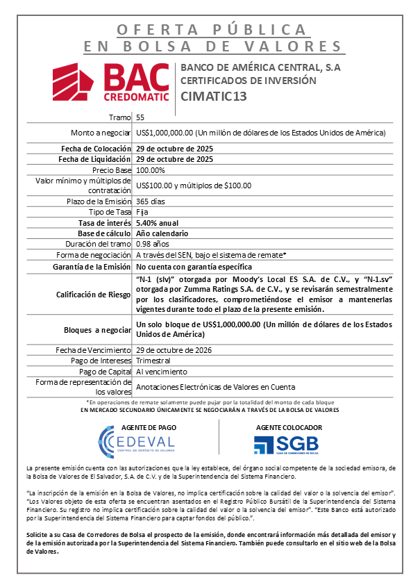 AVISO COLOCACIÓN CIMATIC13 T55