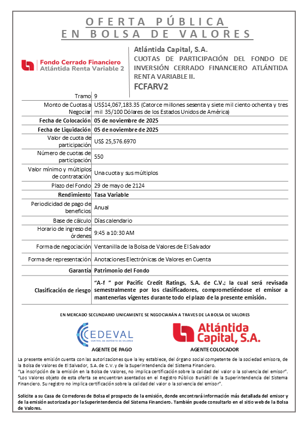 AVISO COLOCACIÓN FCFARV2 T9