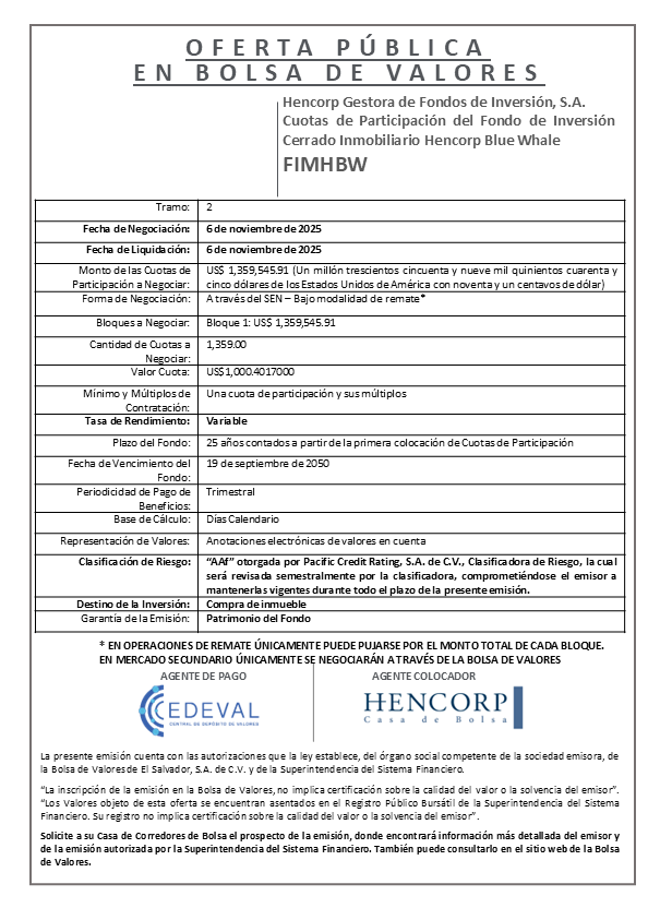 AVISO COLOCACIÓN FIMHBW T2