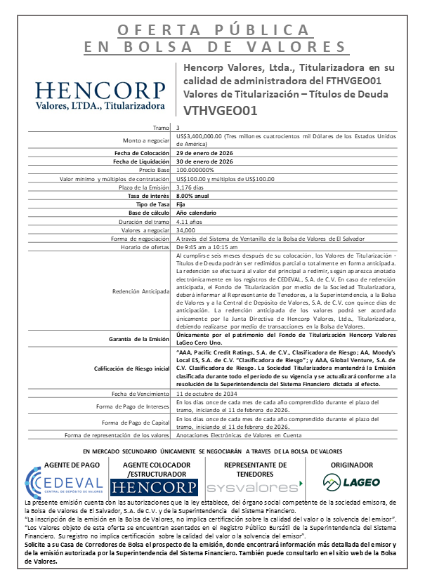 AVISO COLOCACIÓN VTHVGEO01 T3