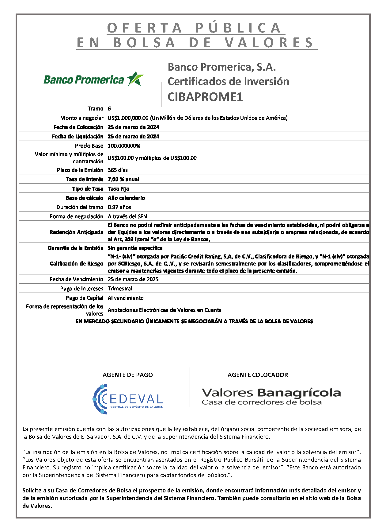 AVISO COLOCACION CIBAPROME1 T 6