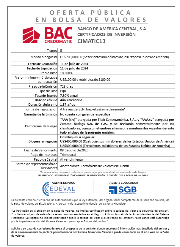 AVISO COLOCACION CIMATIC13 T 8