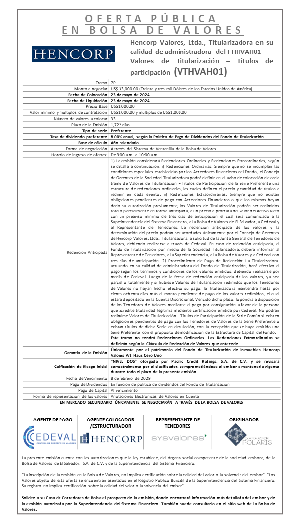 AVISO COLOCACION FTIHVAH01 T 7