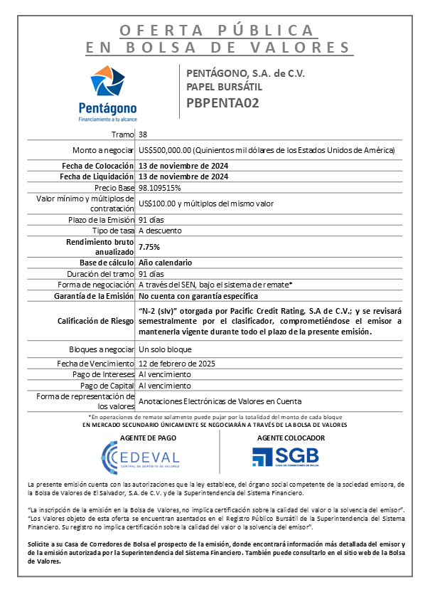 AVISO COLOCACION PBPENTA02 T 38