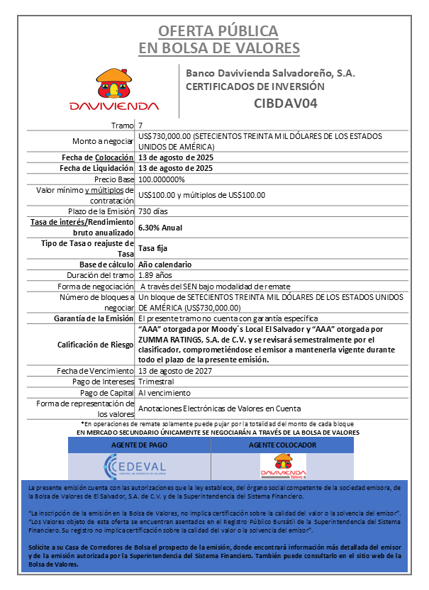 AVISO COLOCACION CIBDAV04 T 7