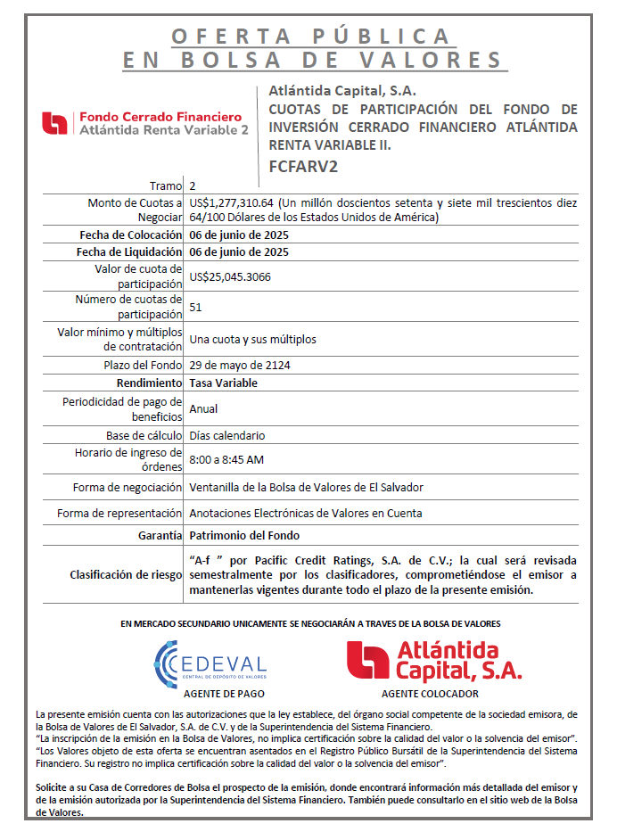 AVISO COLOCACION FCFARV2 T 2