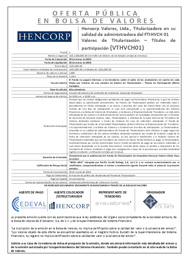 AVISO COLOCACION FTIHVCH01 T 1