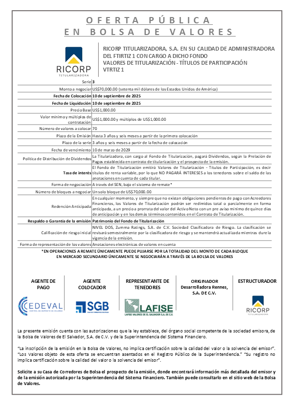 AVISO COLOCACION VTRTIZ1 T 3
