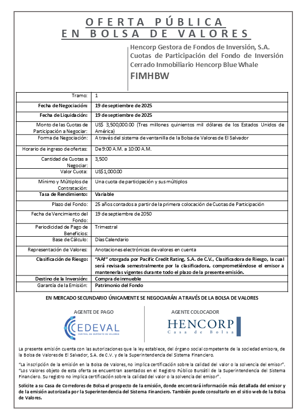 AVISO COLOCACIÓN FIMHBW T1