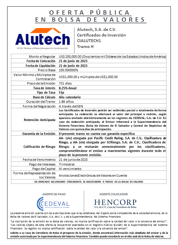 AVISO COLOCACION CIALUTECH1 T H