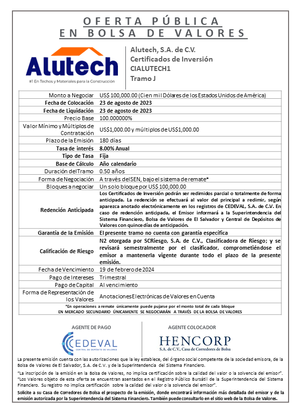 AVISO COLOCACION CIALUTECH1 T J