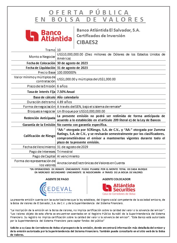 AVISO COLOCACION CIBAES2 T 10