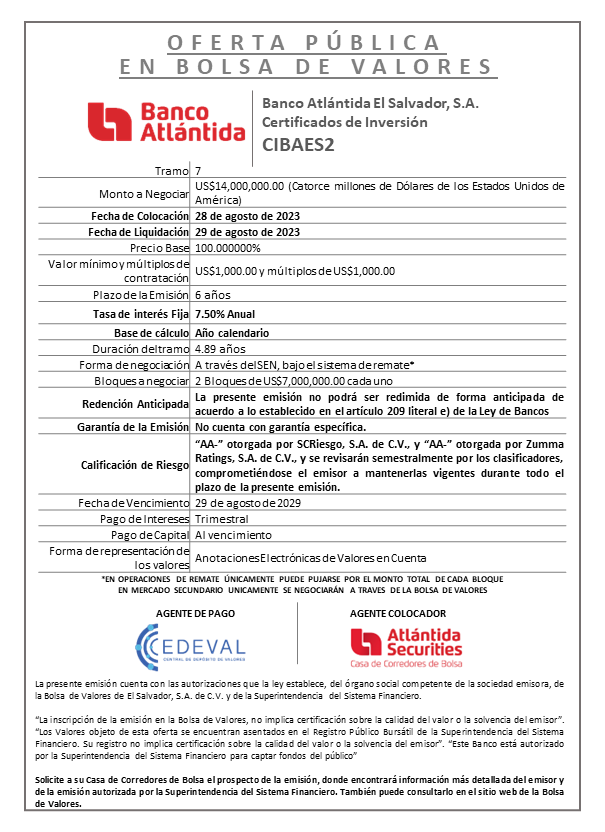 AVISO COLOCACION CIBAES2 T 7