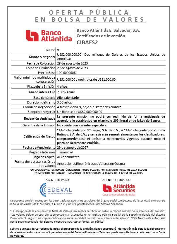 AVISO COLOCACION CIBAES2 T 9