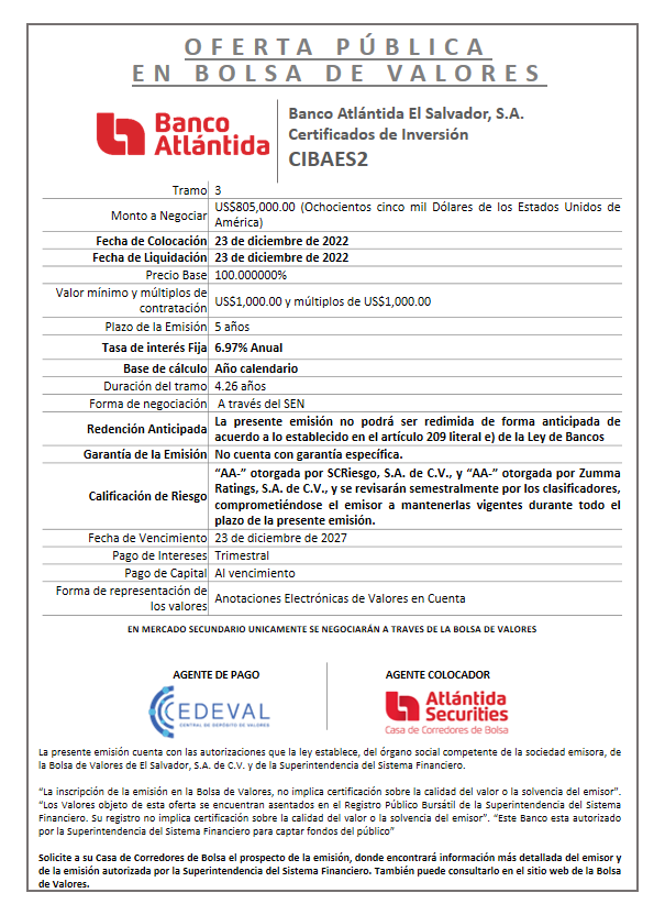 AVISO COLOCACION CIBAES2 T3
