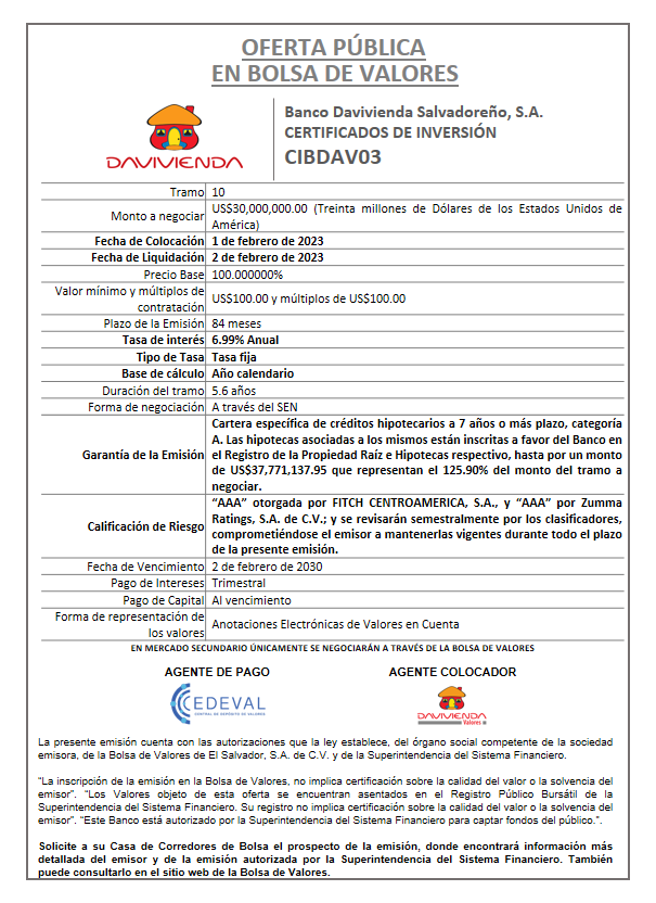 AVISO COLOCACION CIBDAV03 T10