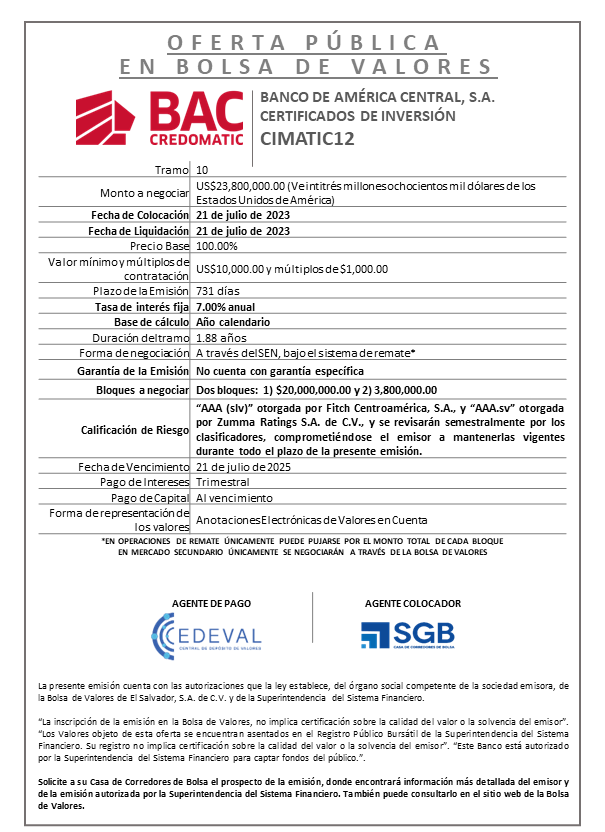 AVISO COLOCACION CIMATIC12 T 10