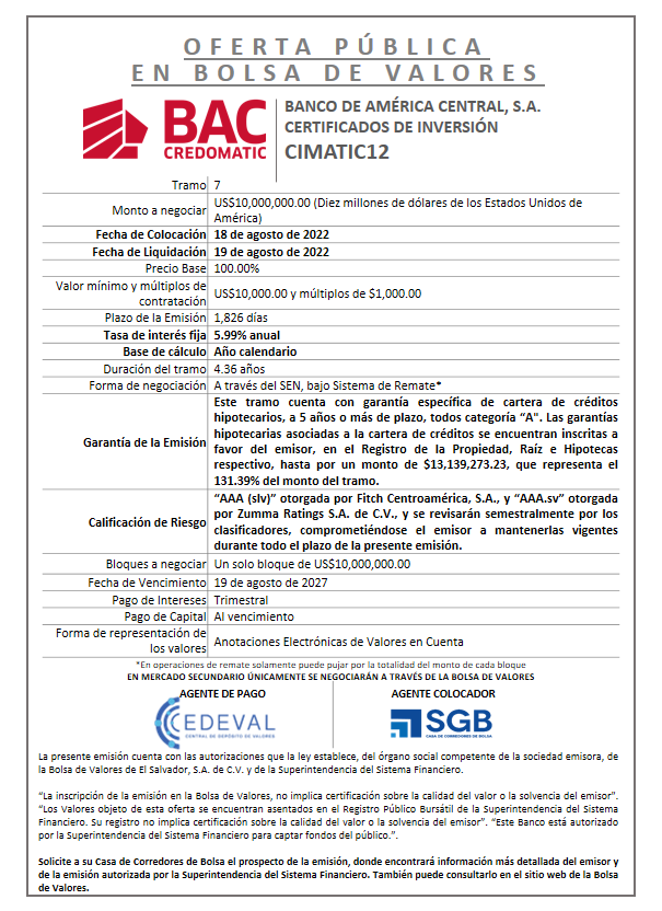 AVISO COLOCACION CIMATIC12 T7