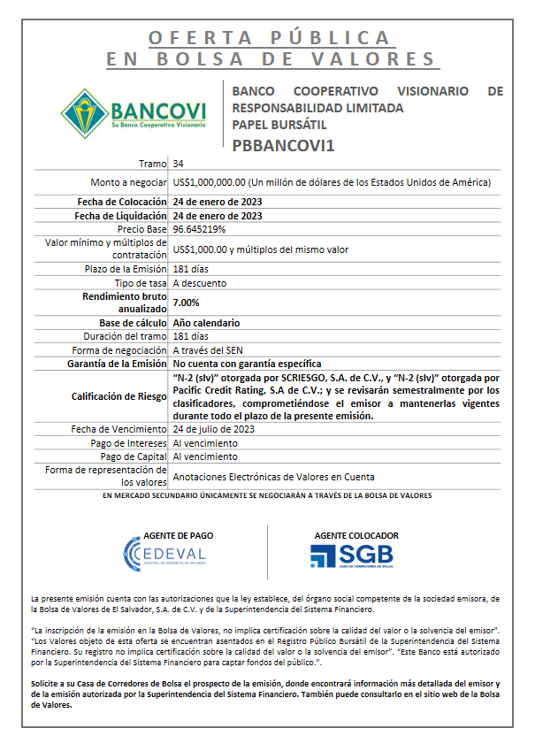 AVISO COLOCACION PBBANCOVI1 T 34