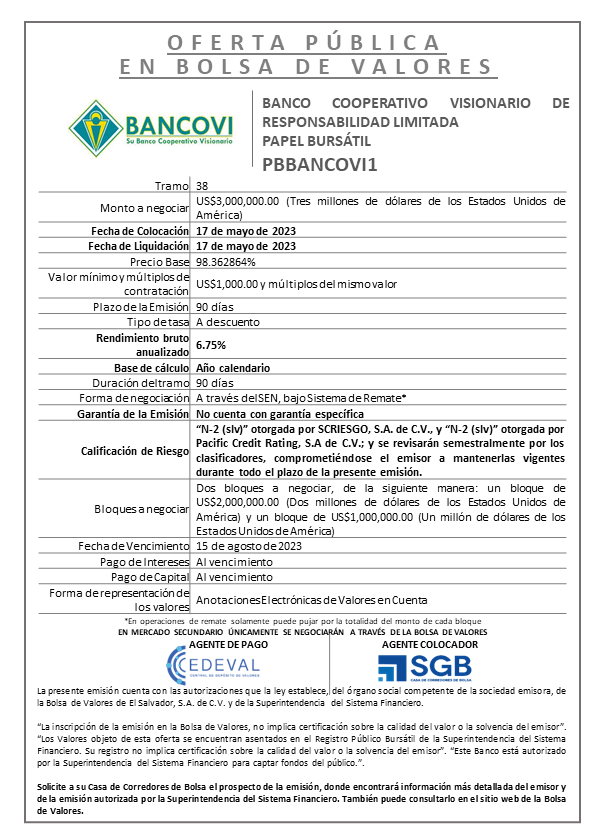 AVISO COLOCACION PBBANCOVI1 T 38