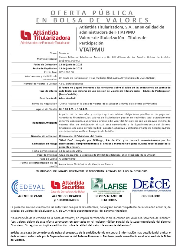 AVISO COLOCACION VTATPMU T A