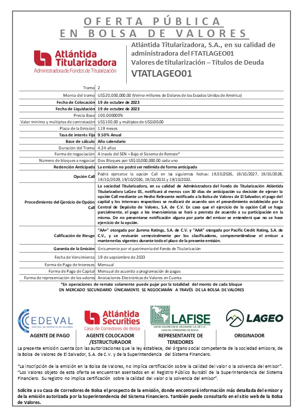 Modelo Colocación VTATLAGEO01 TRAMO 2 Revisado BVES